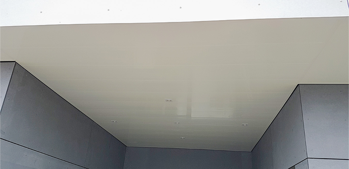 habillage toit apres renovation